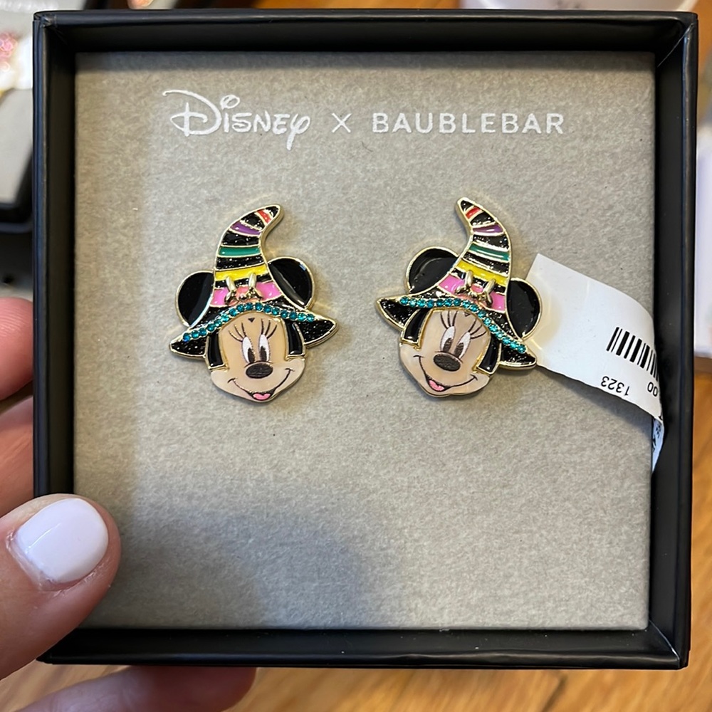 Minnie Witch Disney Earrings